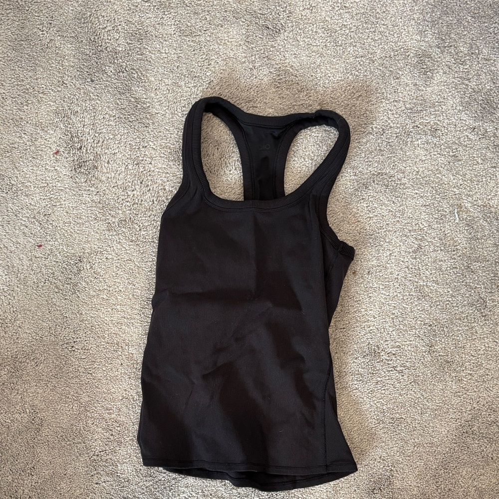 ALO Yoga Women's Black Tank Top